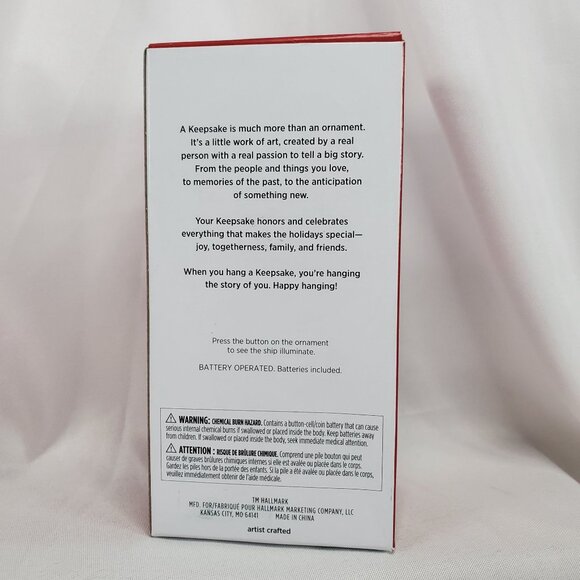 Hallmark Keepsake 2023 Battlestar Galactica Ornament With Magic Light - Picture 3 of 5